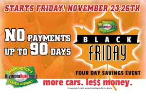 Black Friday Sales Event at the Olympia Auto Mall